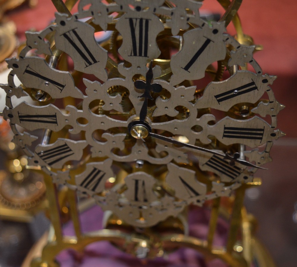 Victorian Skeleton Clock View IV
