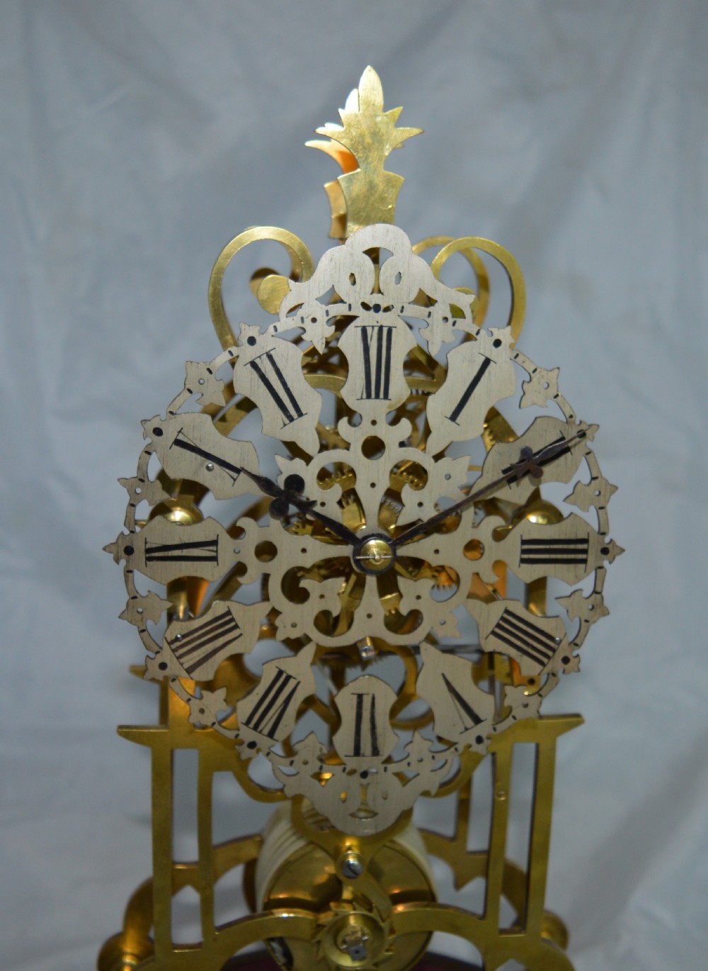 Victorian Skeleton Clock View V