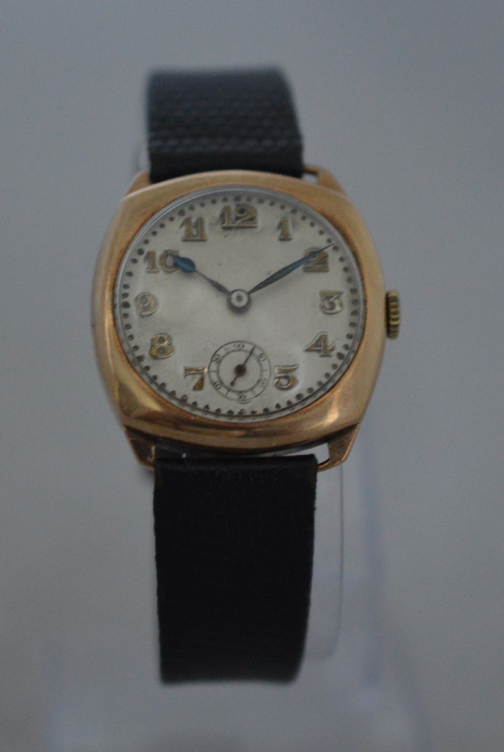 1929 Rotary Cushion Case 9k Gold
