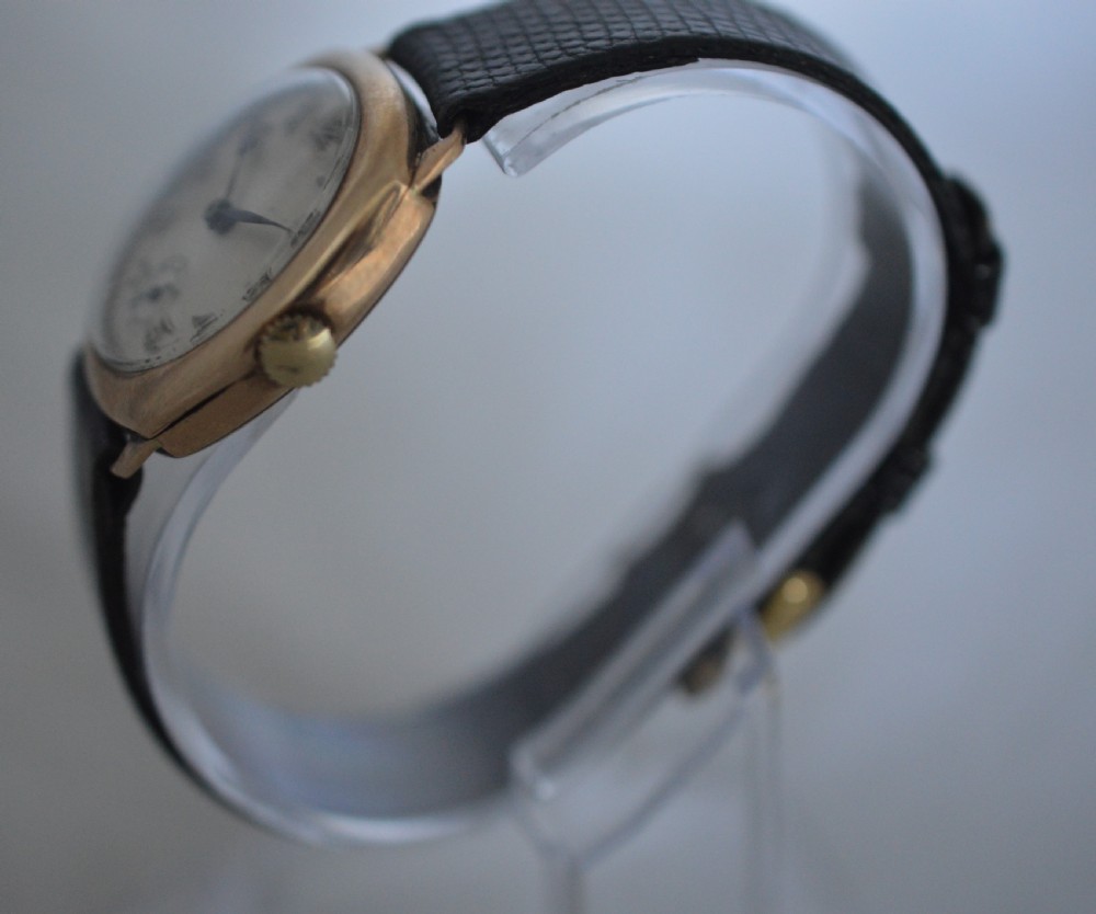1929 Rotary Cushion Case 9k Gold View IV