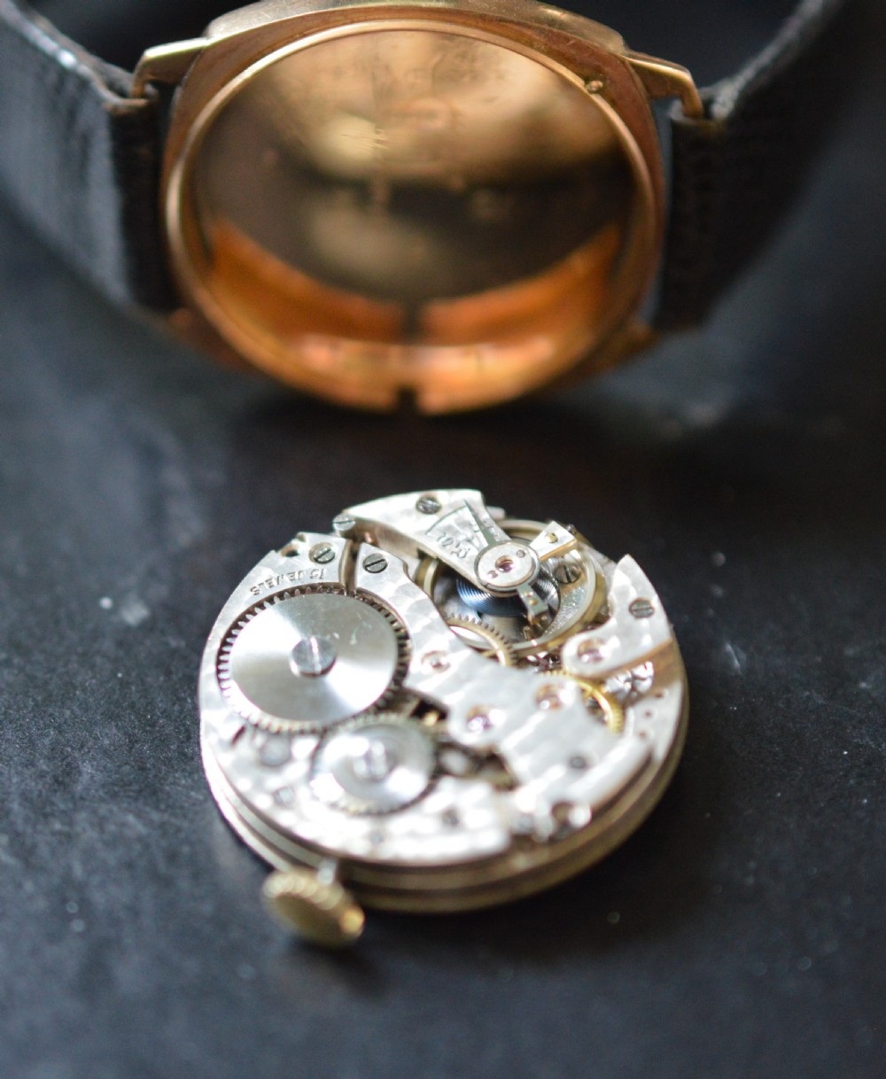 1929 Rotary Cushion Case 9k Gold View V