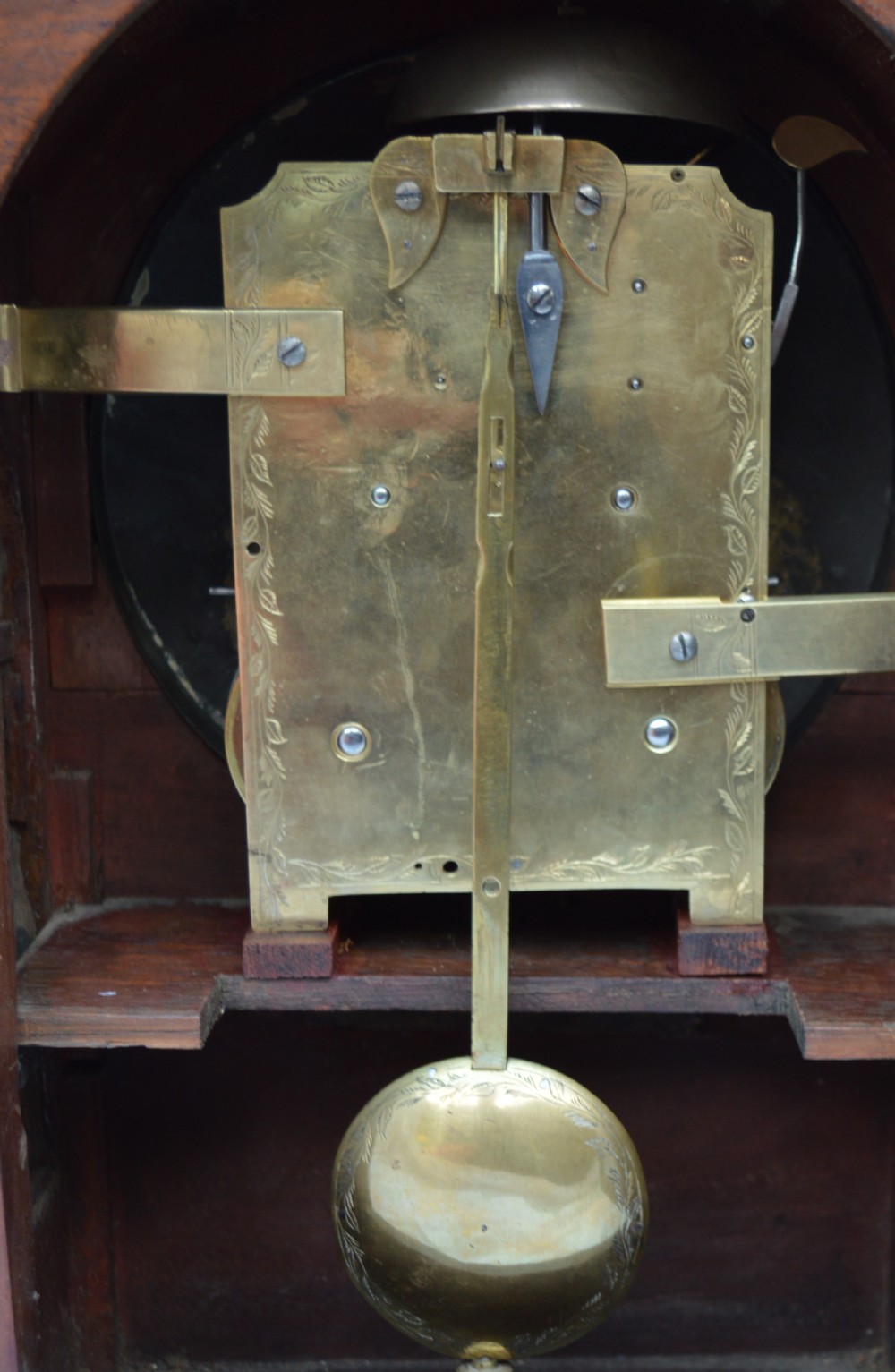 Mark Pain of Ash (Kent) Late Georgian Bracket Clock View V