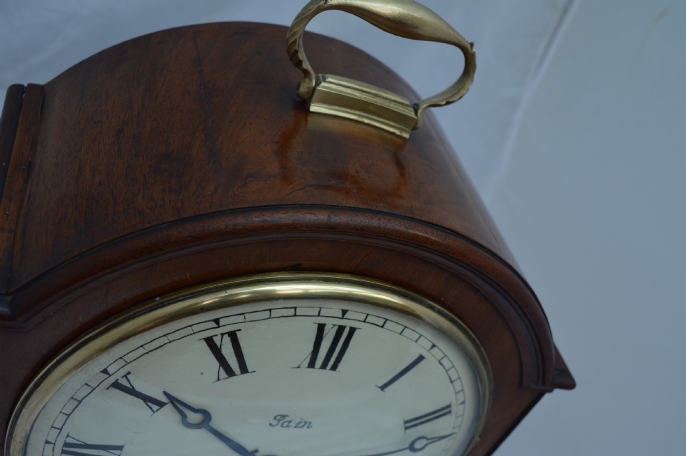 Mark Pain of Ash (Kent) Late Georgian Bracket Clock View VIII