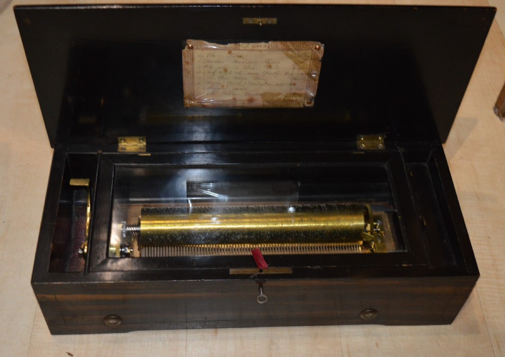Victorian 8 air Swiss Musical Box