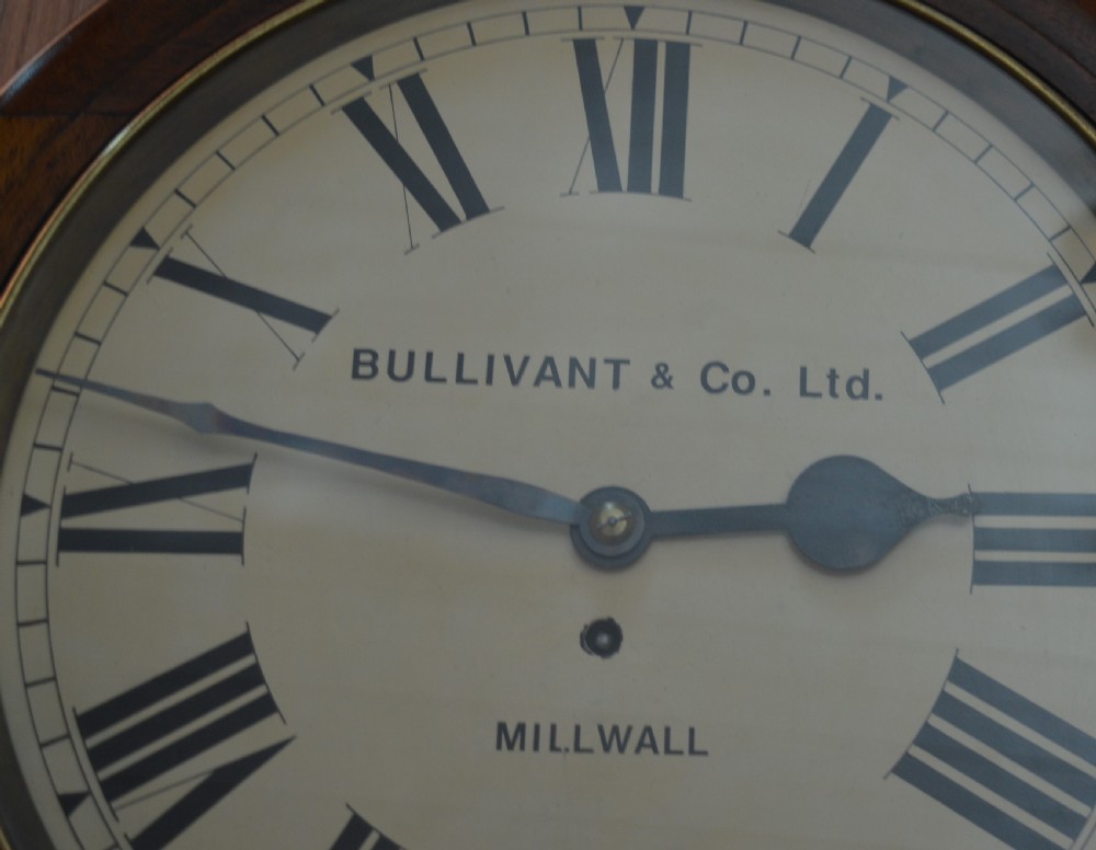 Bullivant & Co Millwall Antique wall clock View III