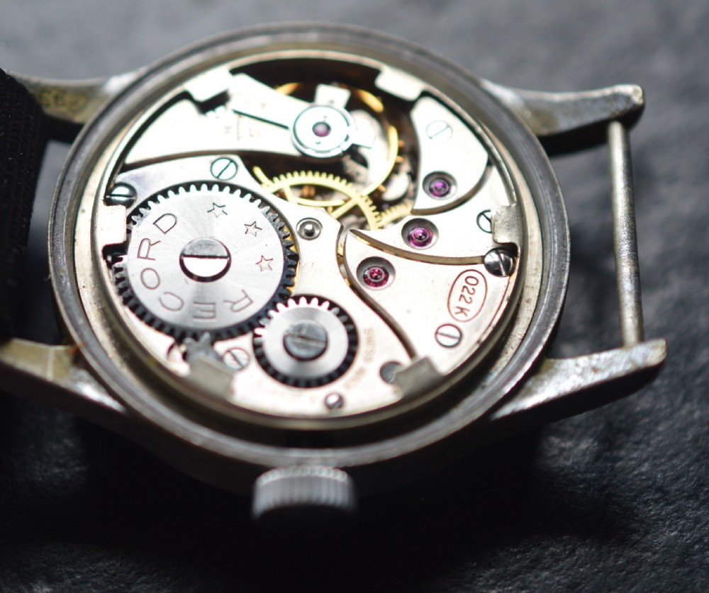Record 'Dirty Dozen' British Military Issue WW2 Wristwatch View V