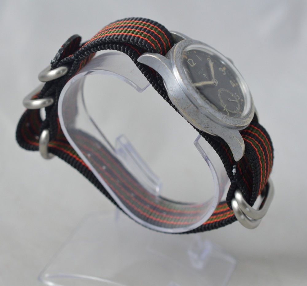 Record 'Dirty Dozen' British Military Issue WW2 Wristwatch View VI