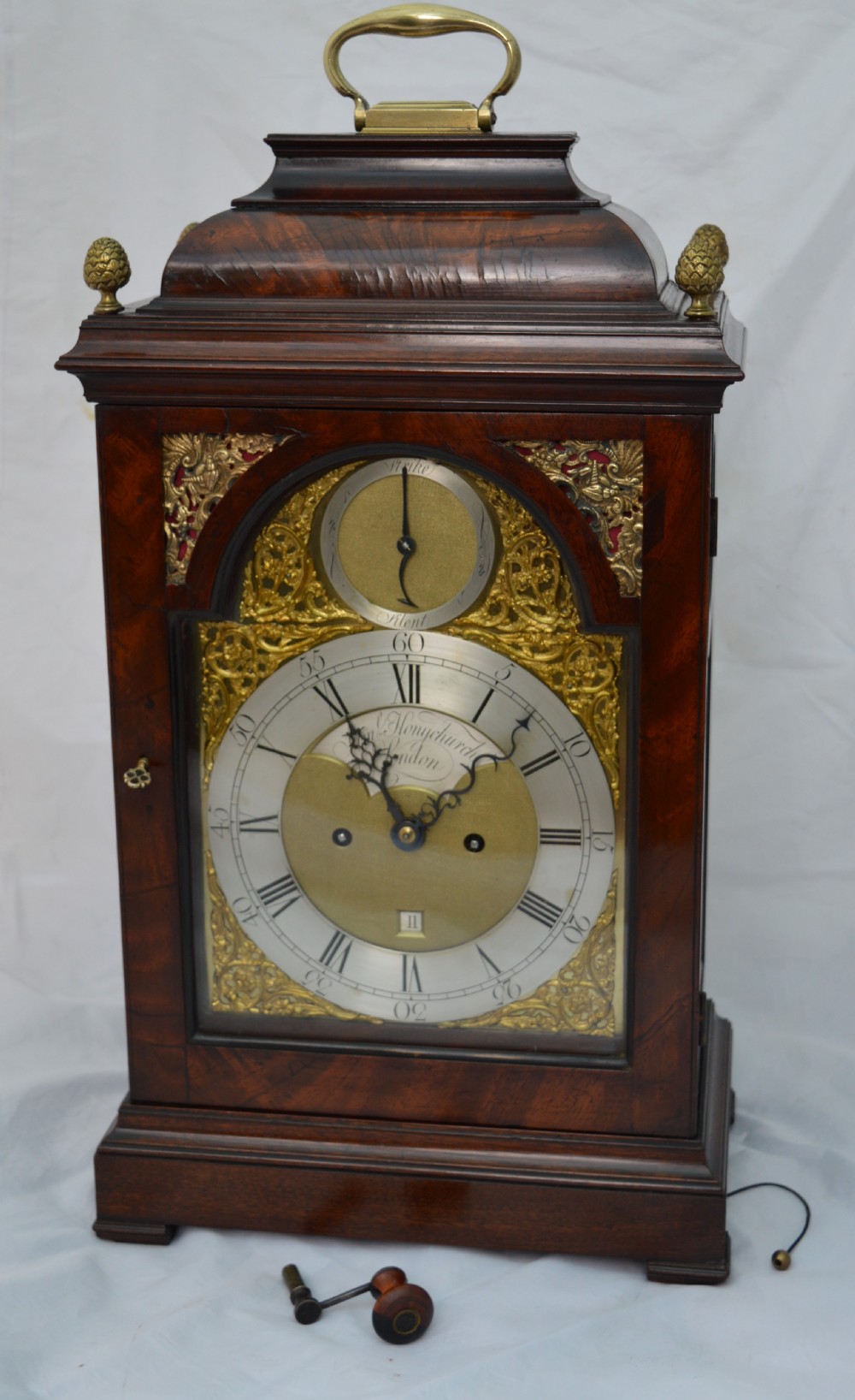 Samuel Honeychurch of London Georgian Bracket Clock View VI