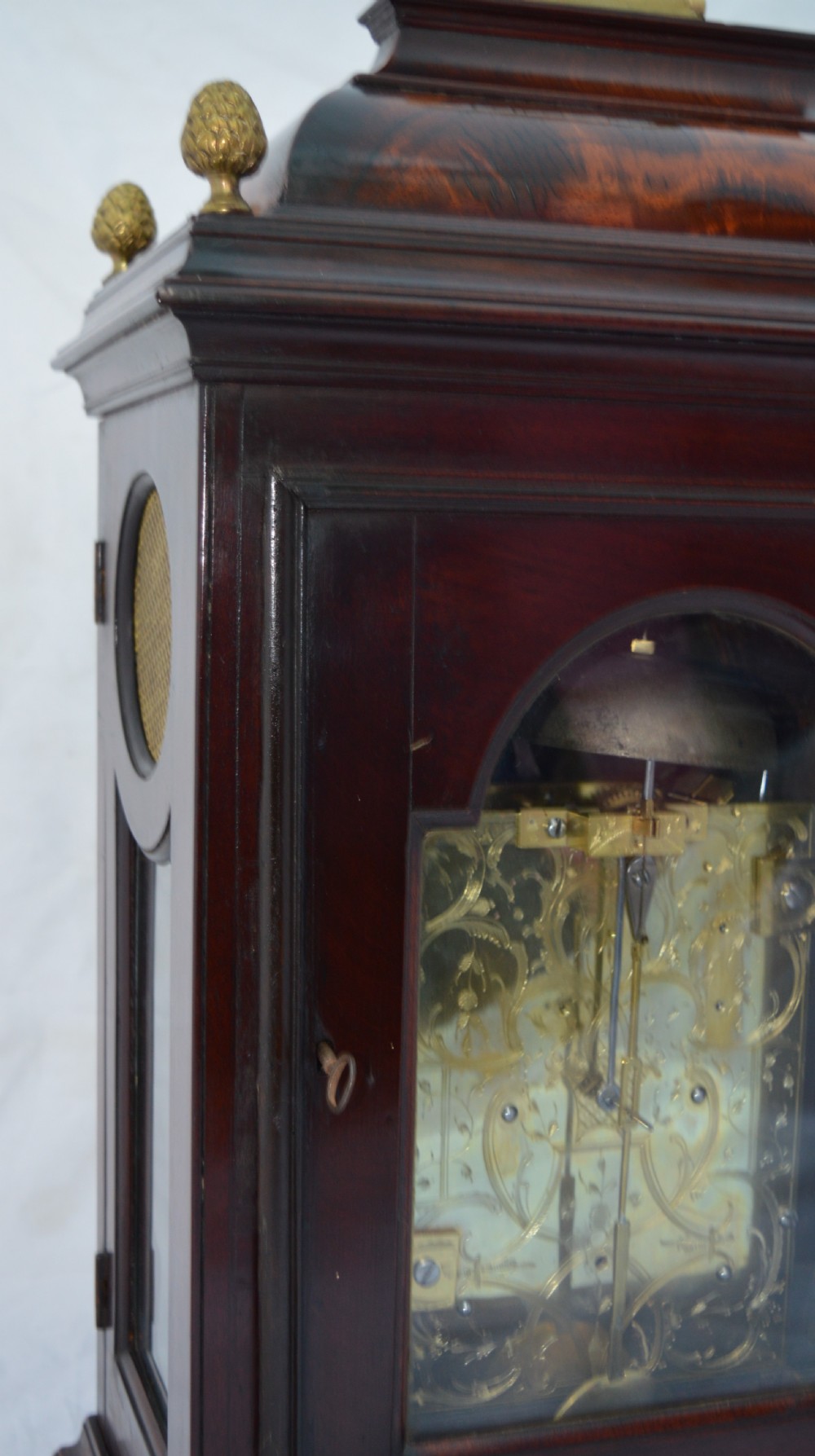 Samuel Honeychurch of London Georgian Bracket Clock View VII