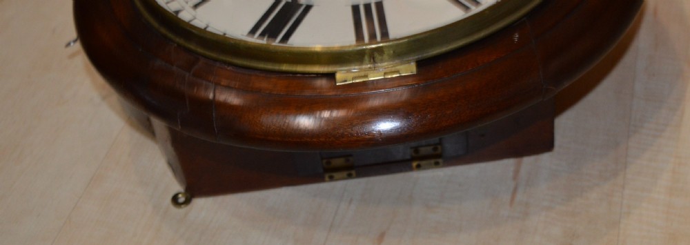 John Carr Deptford Fusee Dial Wall Clock View IV
