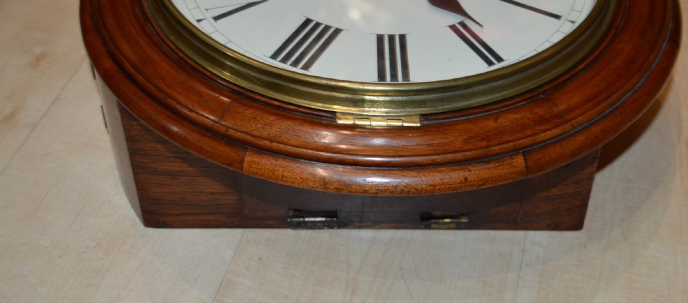 Robert Edwards Holyhead welsh Fusee Dial wall Clock View IV