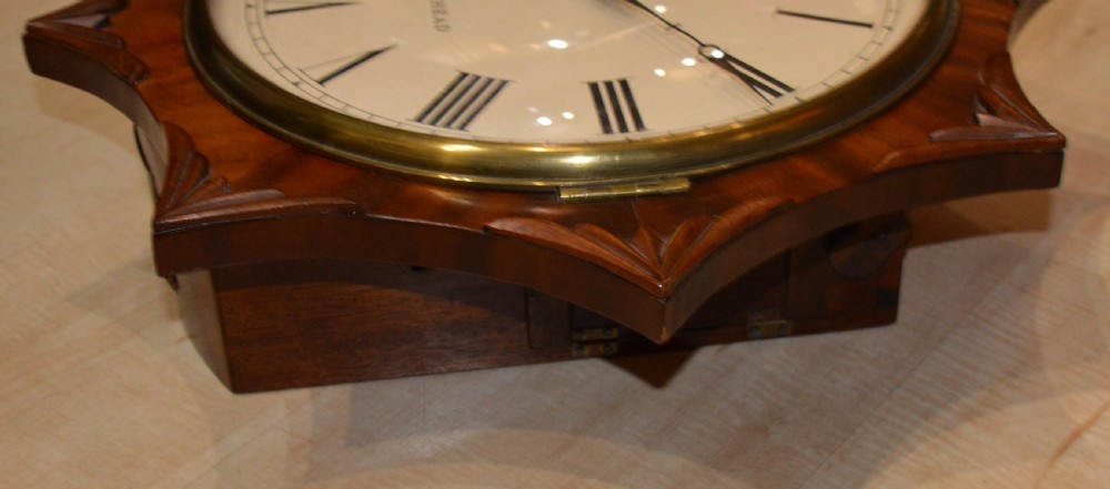 Biggs of Maidenhead Fusee Dial wall Clock View III