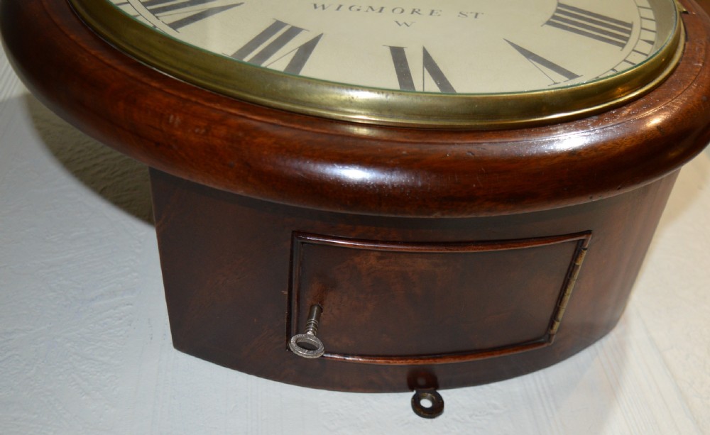 Whitttle of London Fusee Dial wall Clock View II