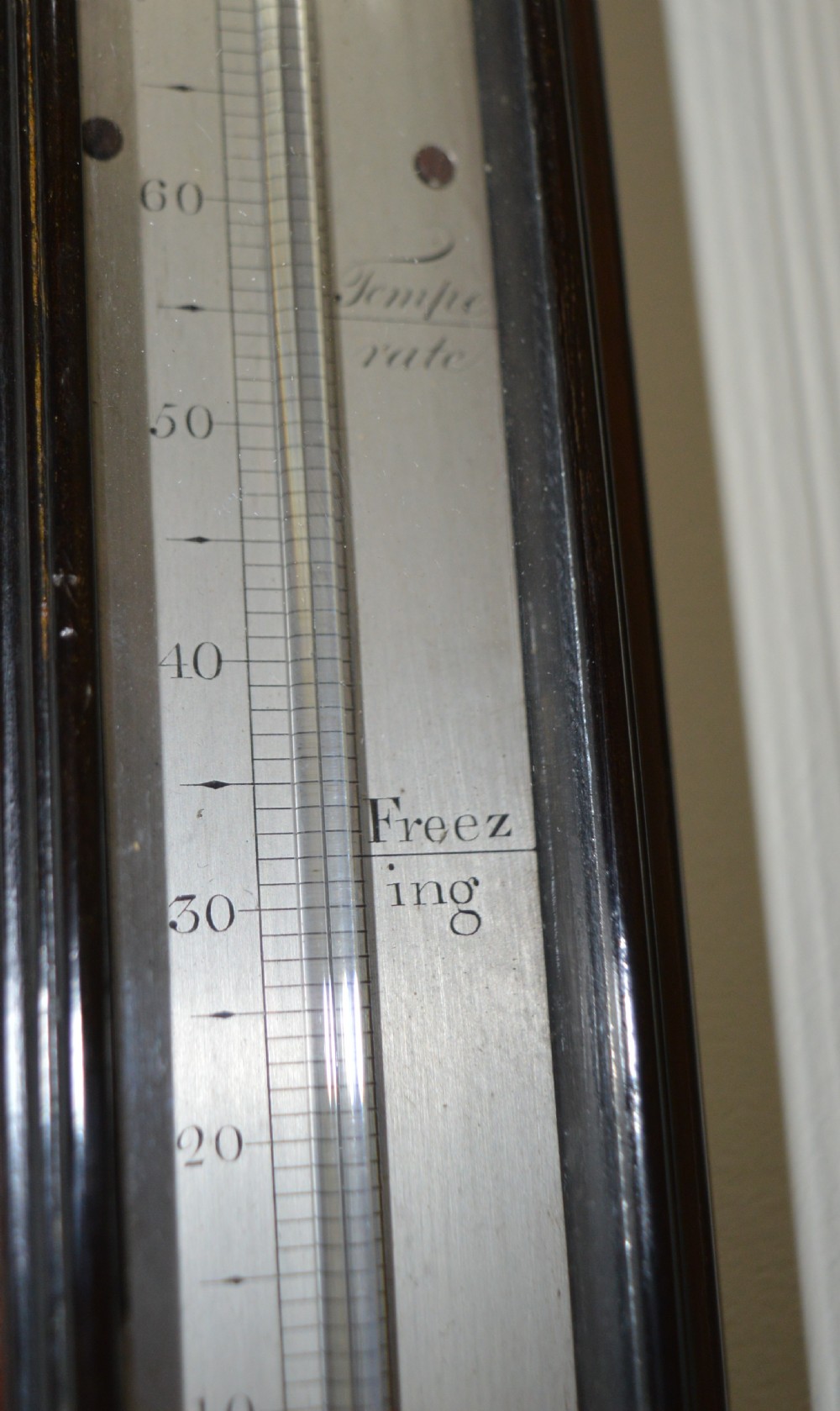 Jones of London Georgian Bow Fronted Stick Barometer View VI