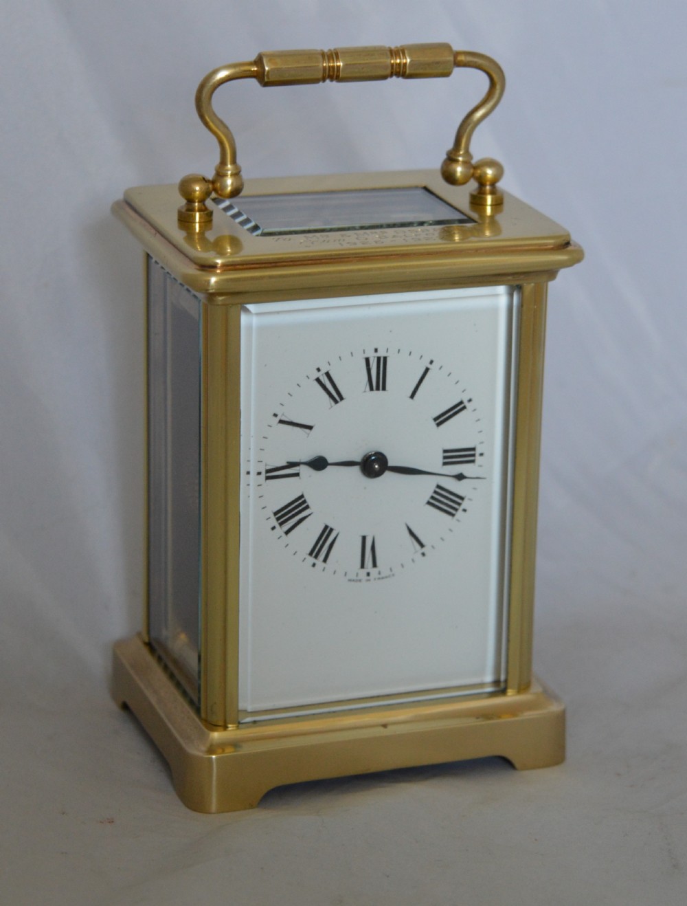 Brass Carriage Clock Engraved 'Osbourne'