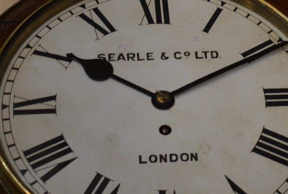 Searle & Co of London Fusee Dial wall Clock View III