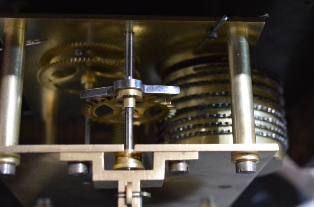 Searle & Co of London Fusee Dial wall Clock View IV