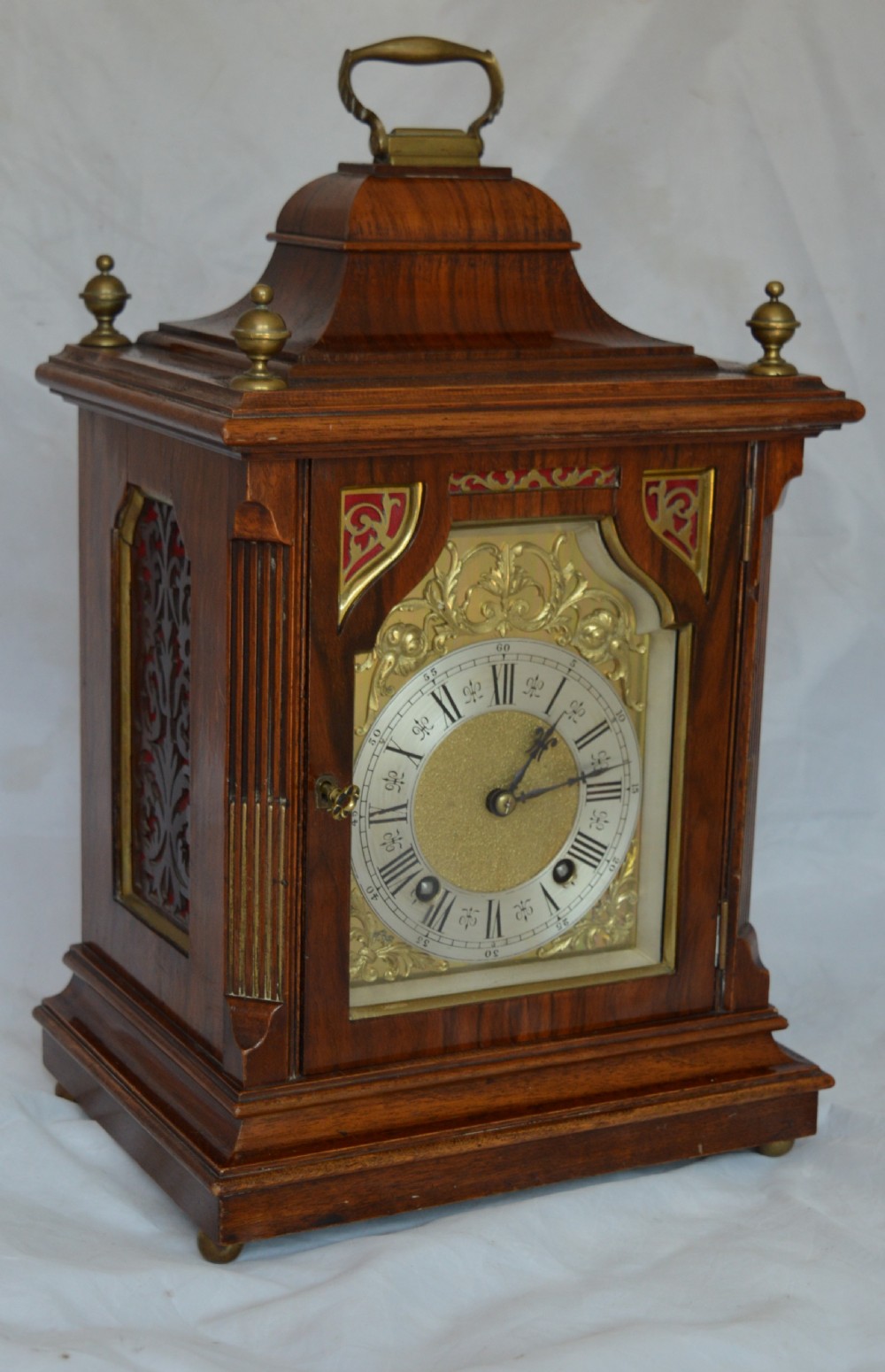 Leinzkirch Ting Tang Walnut Mantel Clock