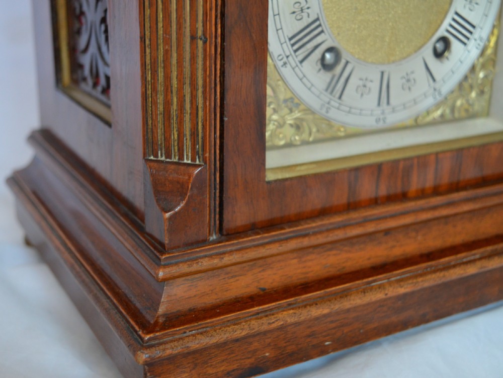 Leinzkirch Ting Tang Walnut Mantel Clock View II