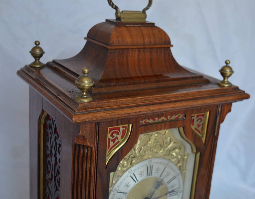 Leinzkirch Ting Tang Walnut Mantel Clock View VI
