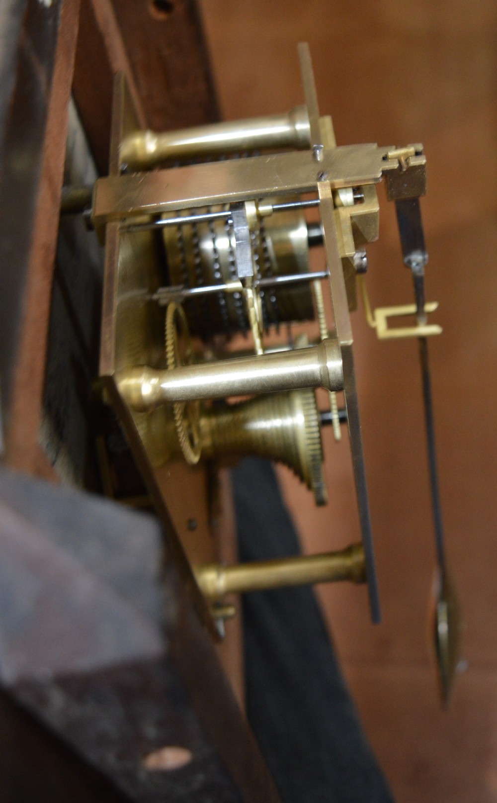 John Jones, London Fusee Dropdial Wall Clock View IV