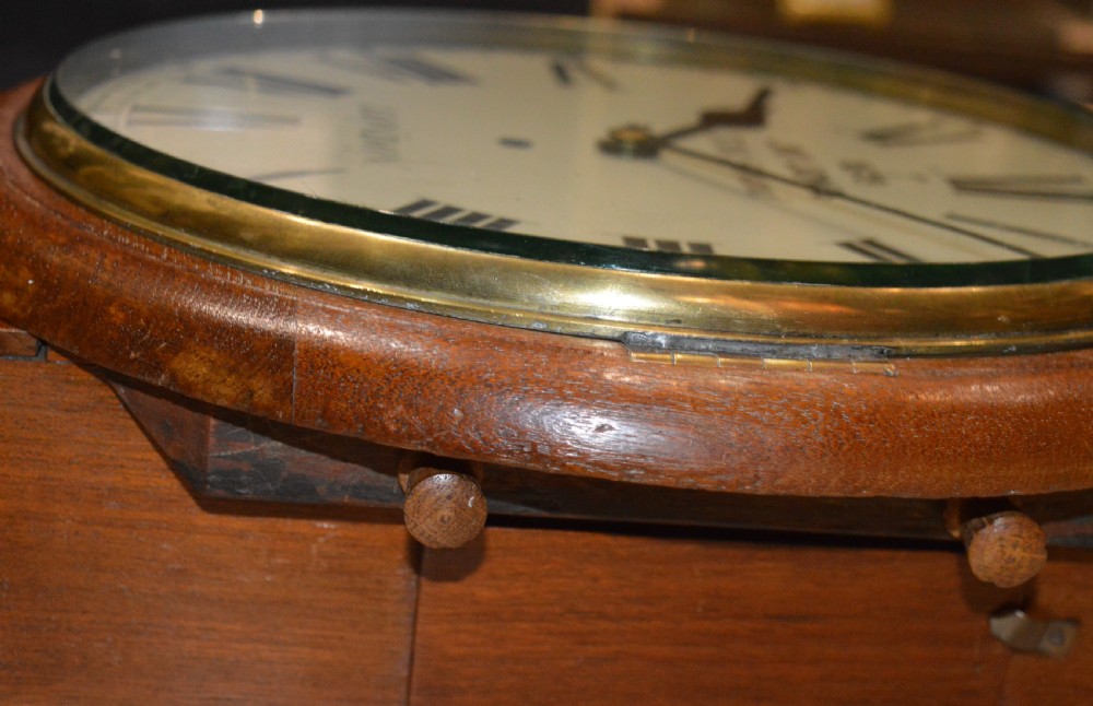 John Jones, London Fusee Dropdial Wall Clock View VI