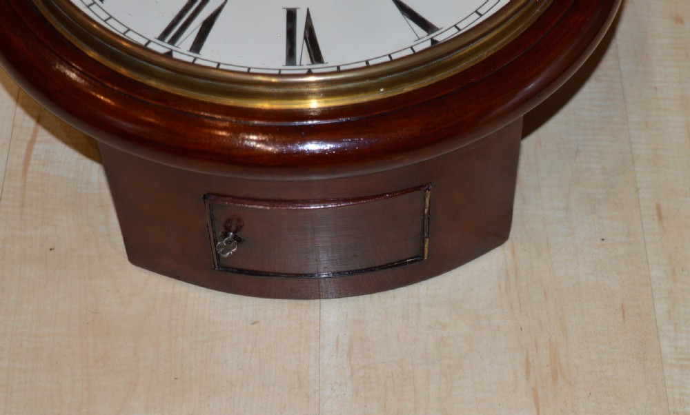 R H Chick, Edgware Road London Fusee Dial Wall Clock View II