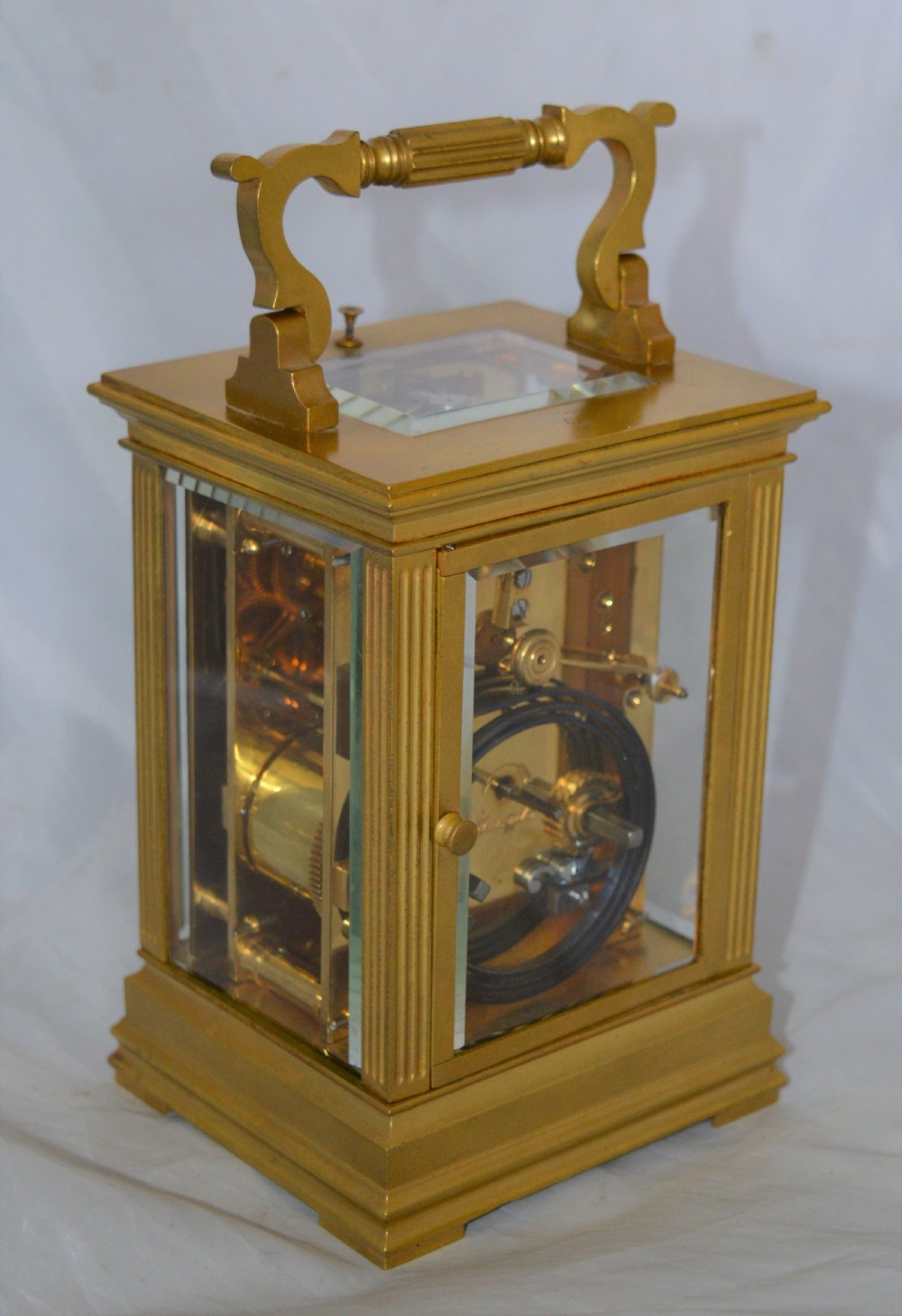 F H Goulding Strike Repeat Carriage Clock View II