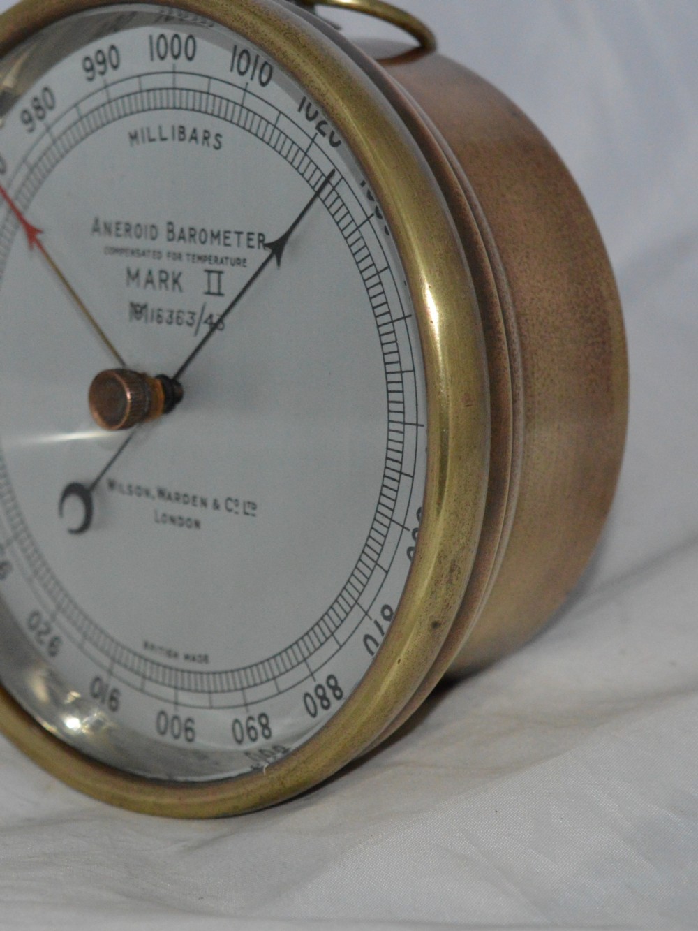 Wilson, Warden & Co Ltd Aneroid Barometer View IV