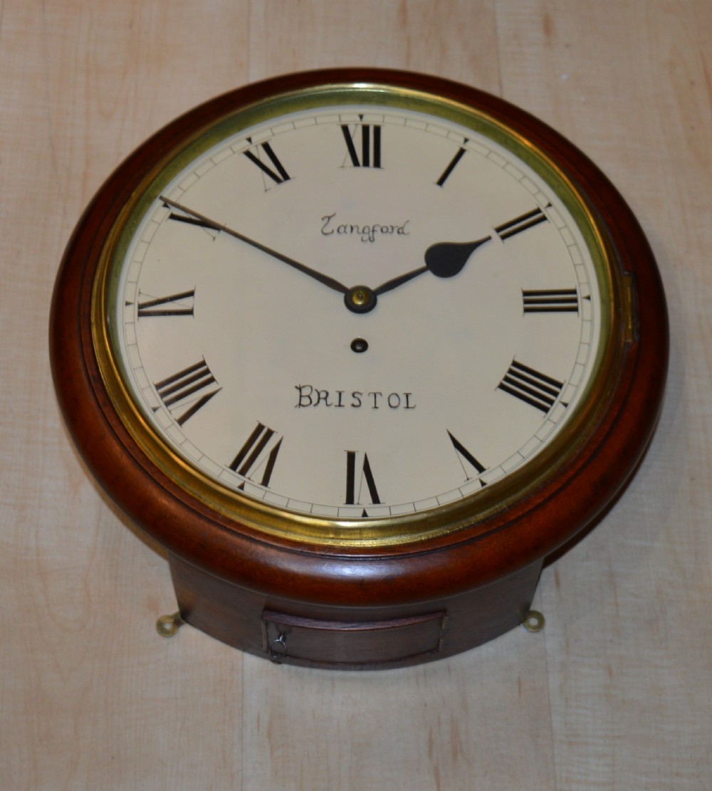 Langford Bristol Fusee Dial Wall Clock
