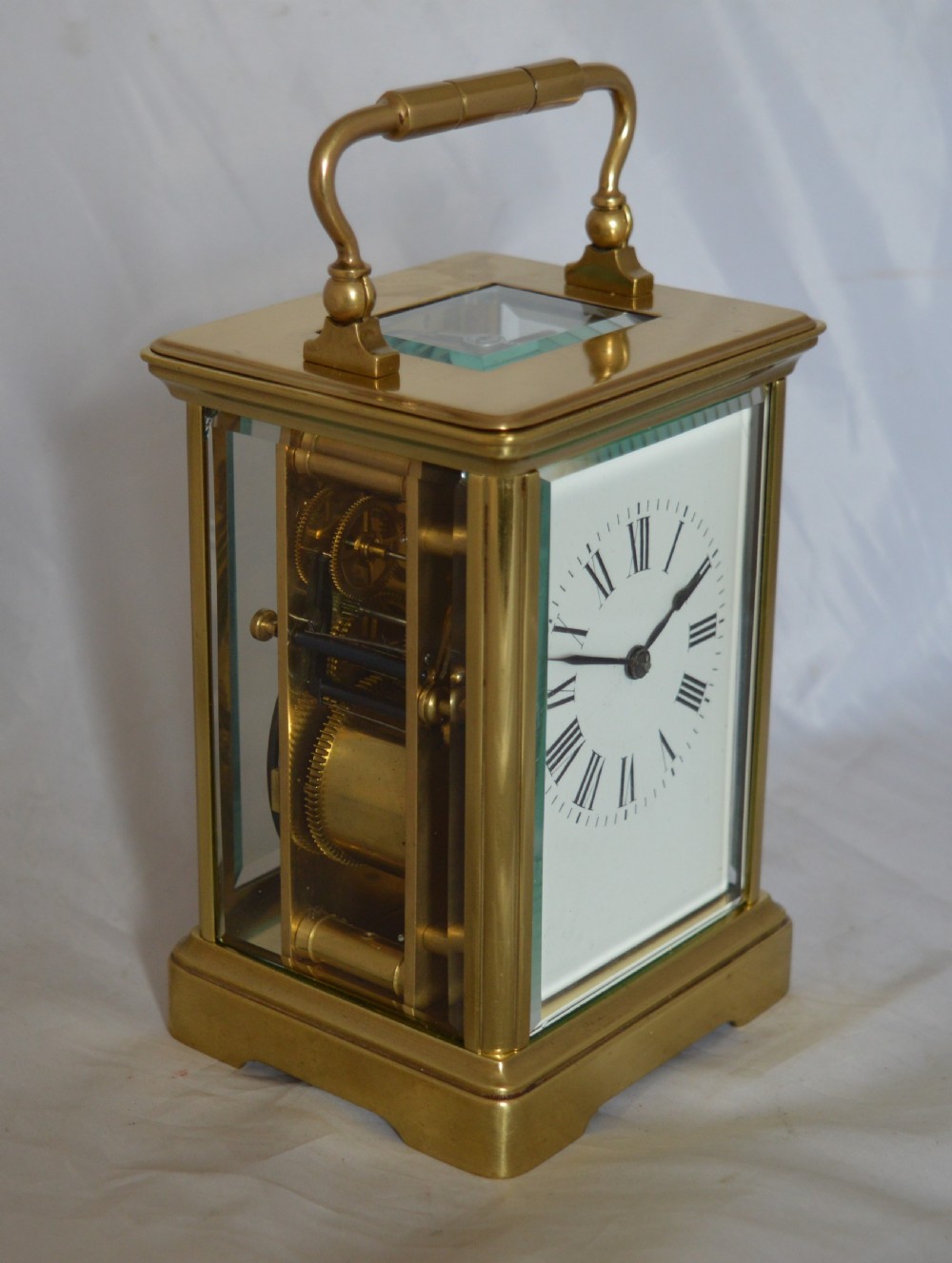 Striking French Carriage Clock View VI