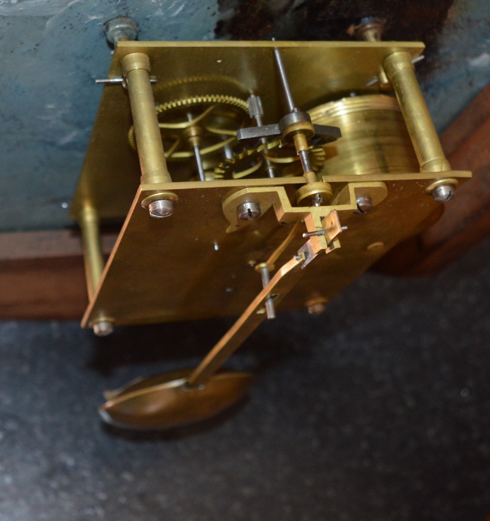 R F Davis of Plymouth Fusee Dial Wall Clock View III