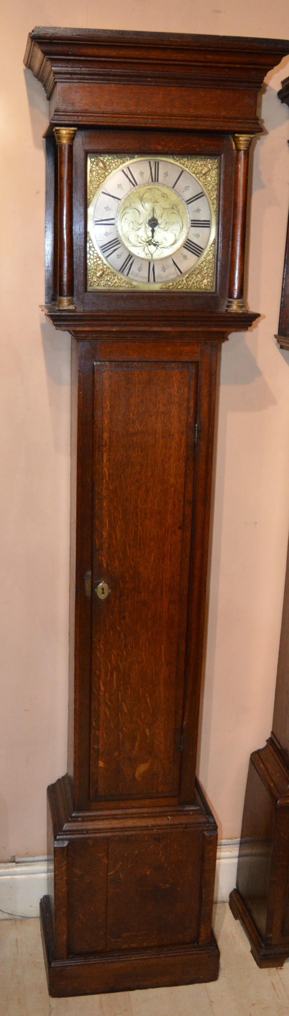 John Spinney Blandford Forum 'Cottage' Longcase Grandfather Clock