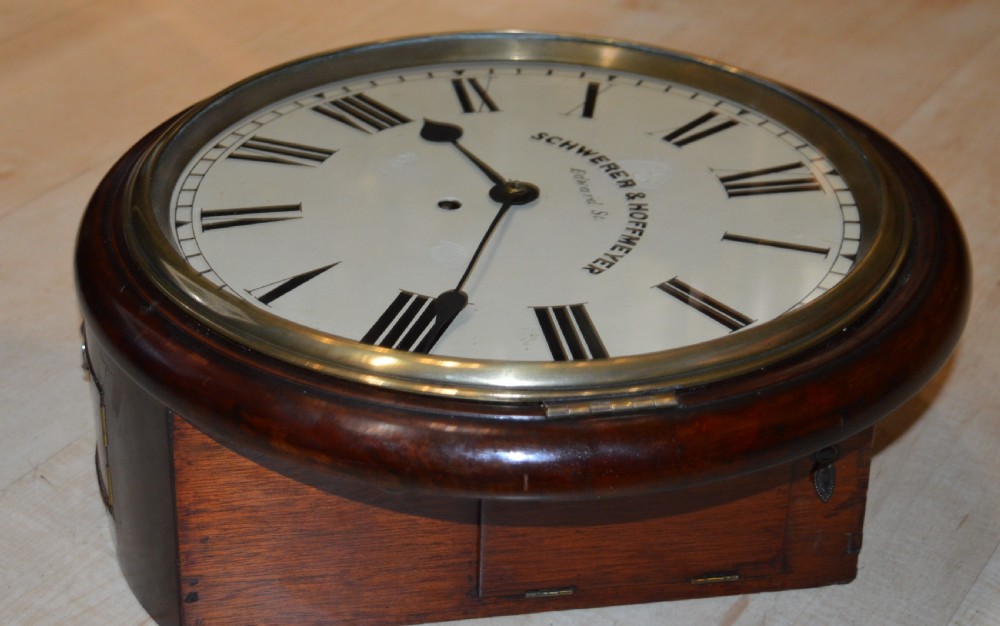 Schwerer & Hoffmeyer London Fusee Dial Wall Clock View III