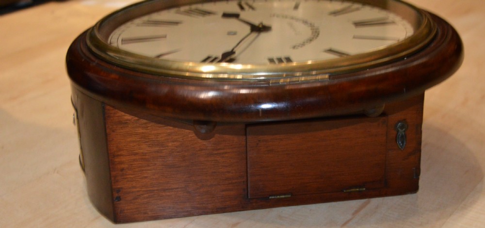 Schwerer & Hoffmeyer London Fusee Dial Wall Clock View V