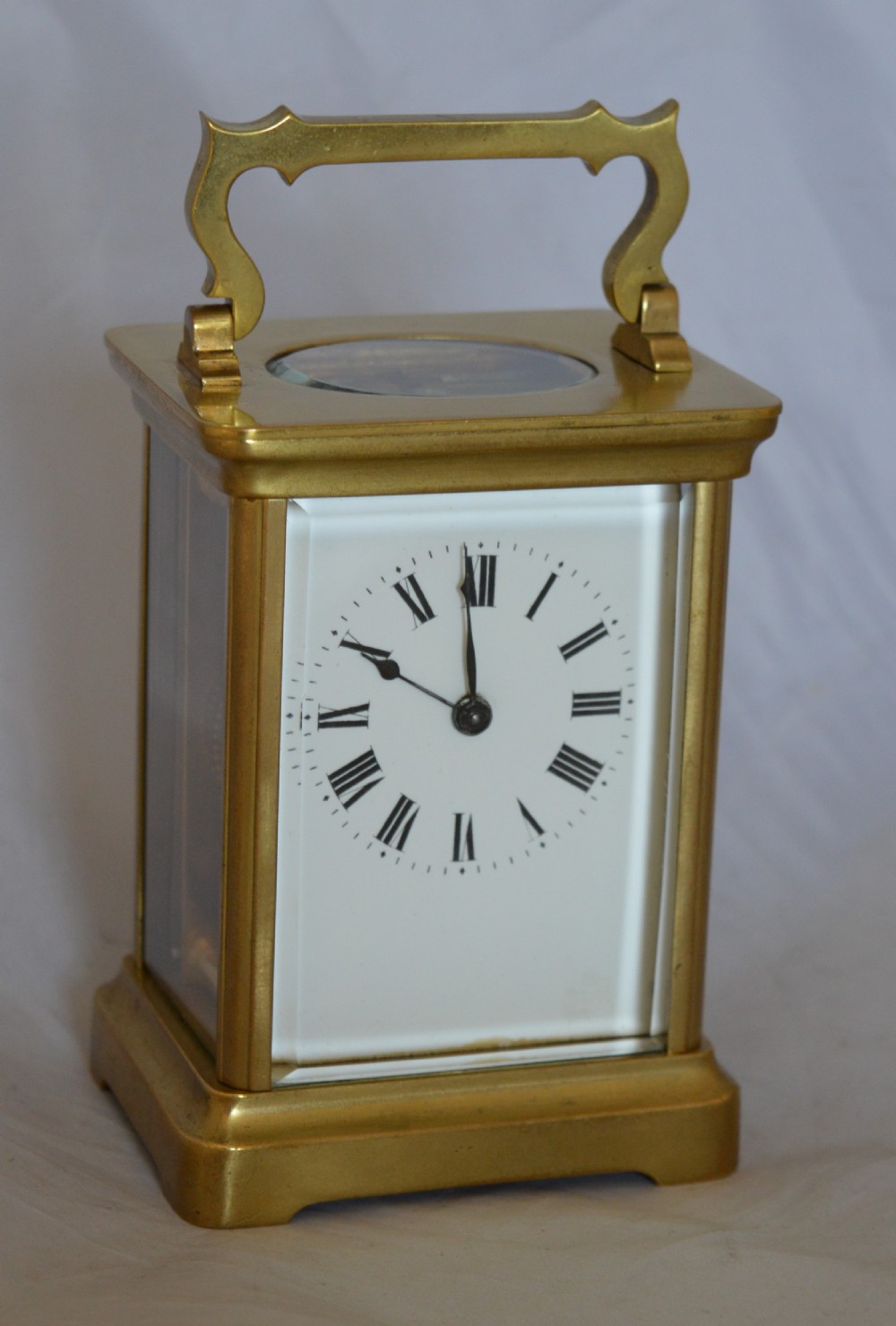 A French Brass Cased Carriage Clock