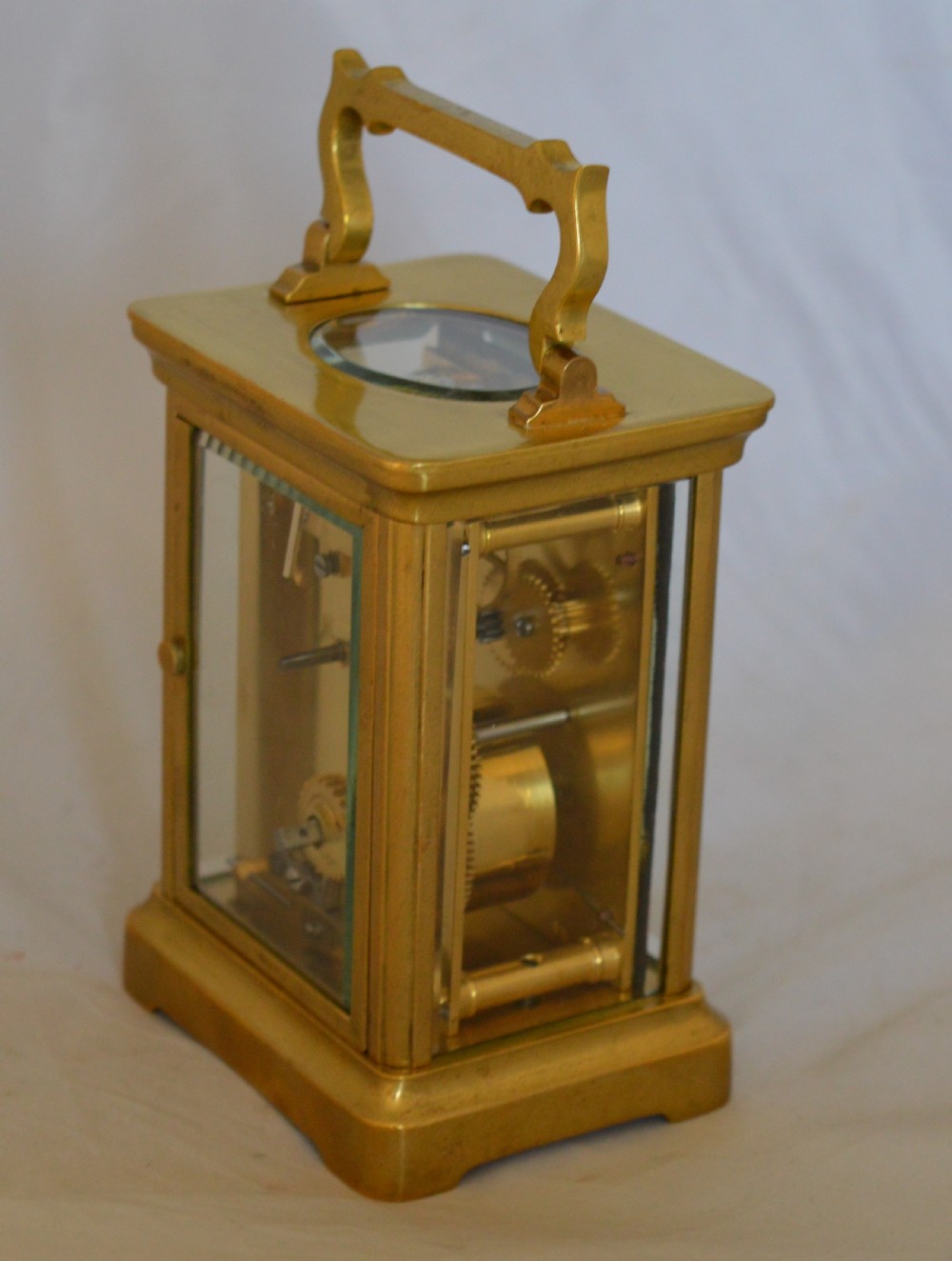 A French Brass Cased Carriage Clock View V