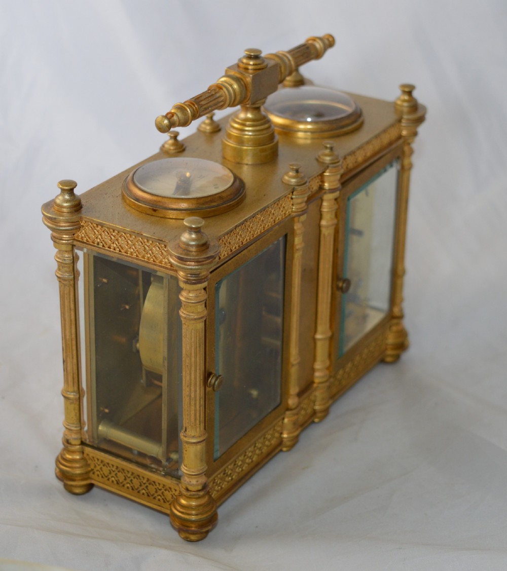 Carriage Clock Barometer Combination View V