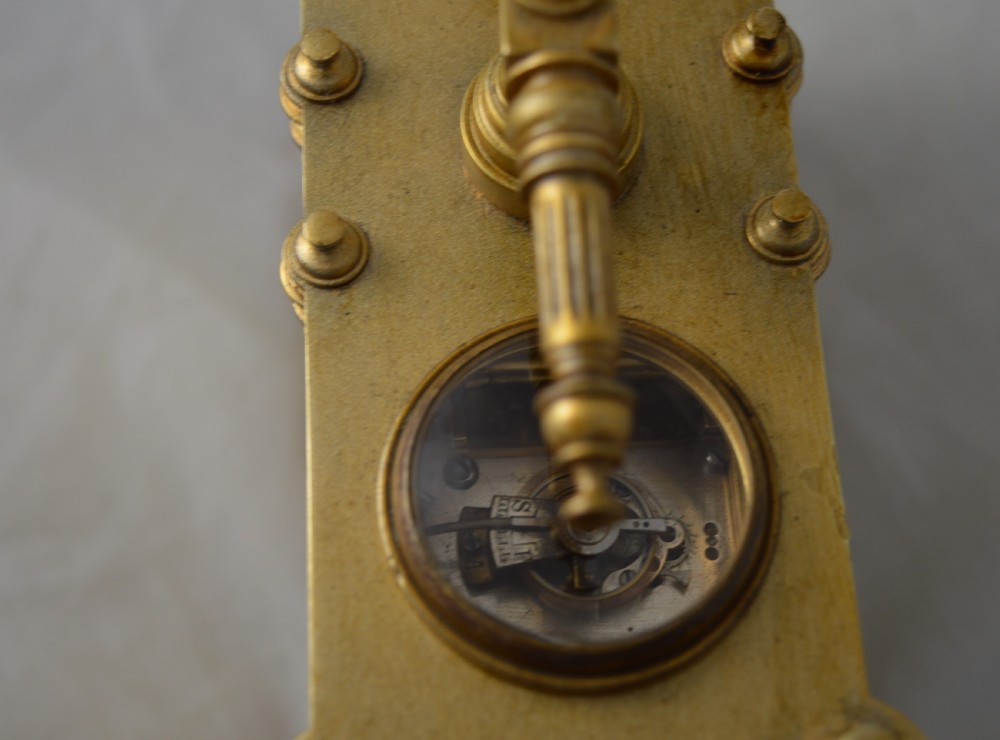 Carriage Clock Barometer Combination View VII