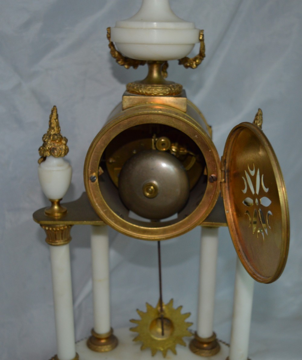 French Candelabra Clock Set View III
