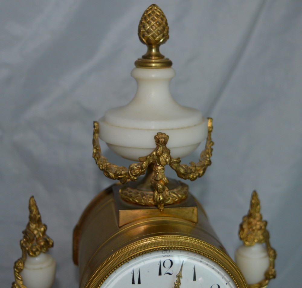 French Candelabra Clock Set View V