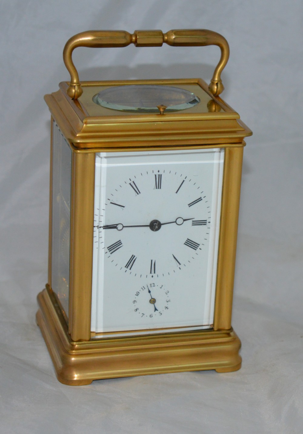 Brunelot Gorge Case Striking Carriage Clock