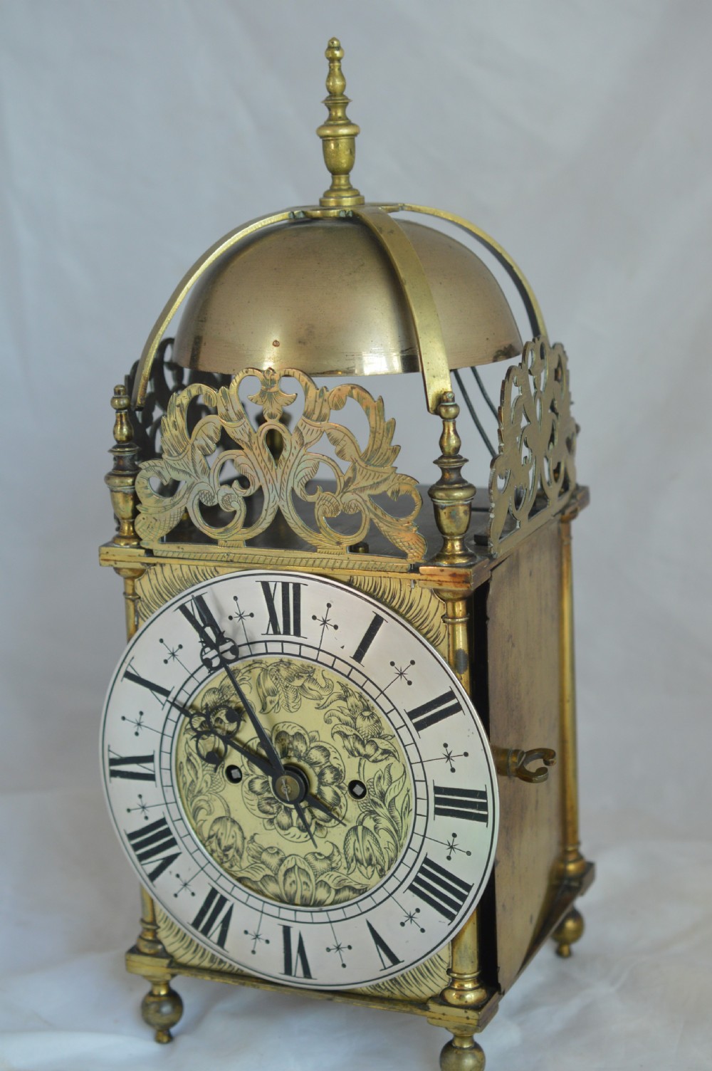 Camerer Kuss Twin Fusee Lantern Clock