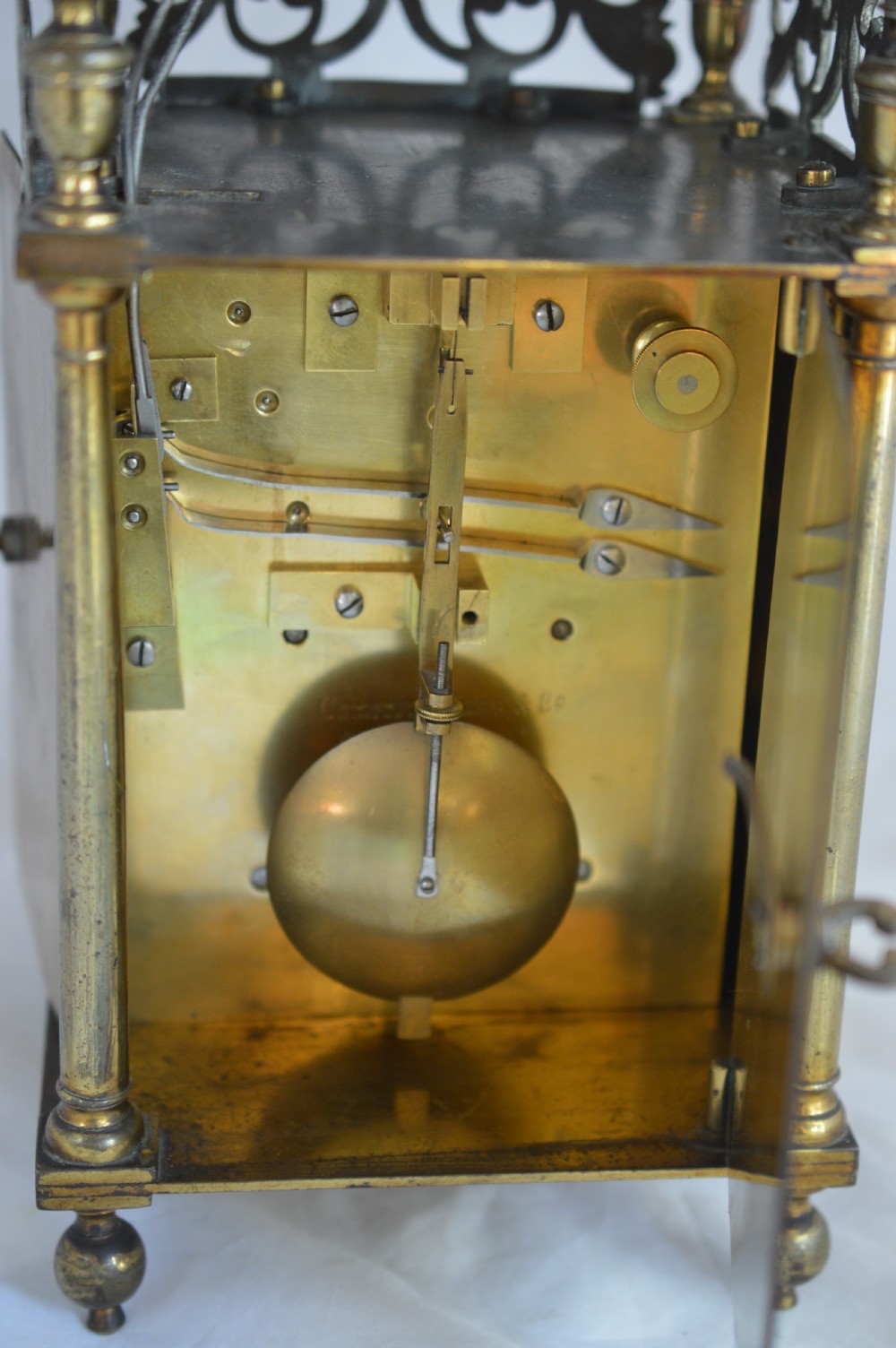 Camerer Kuss Twin Fusee Lantern Clock View III
