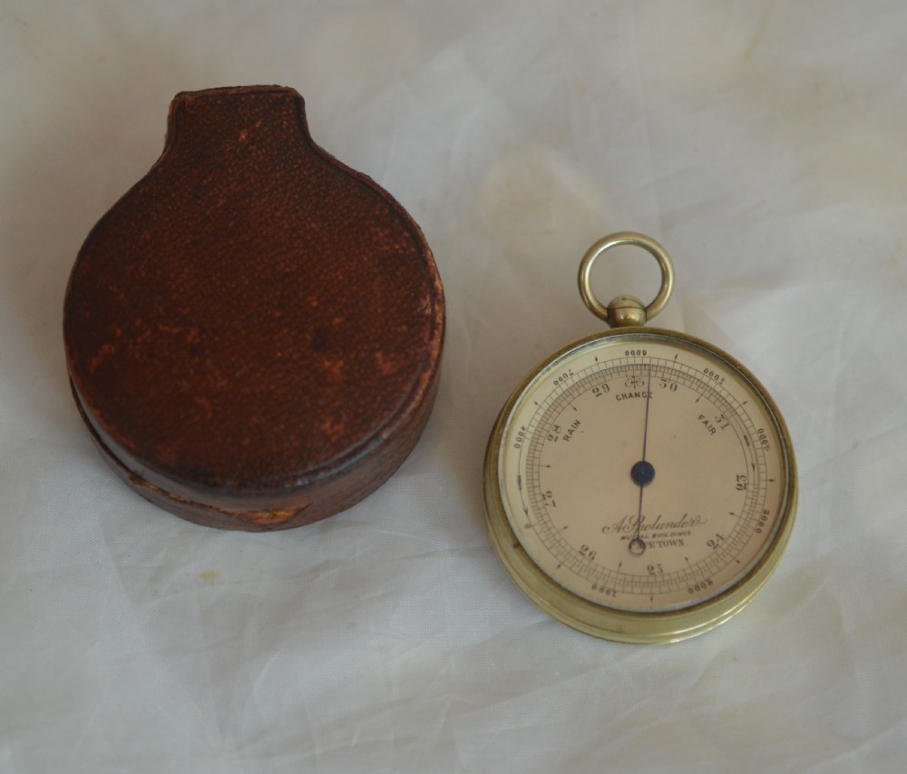 Cape Town Travelling Pocket Barometer View III