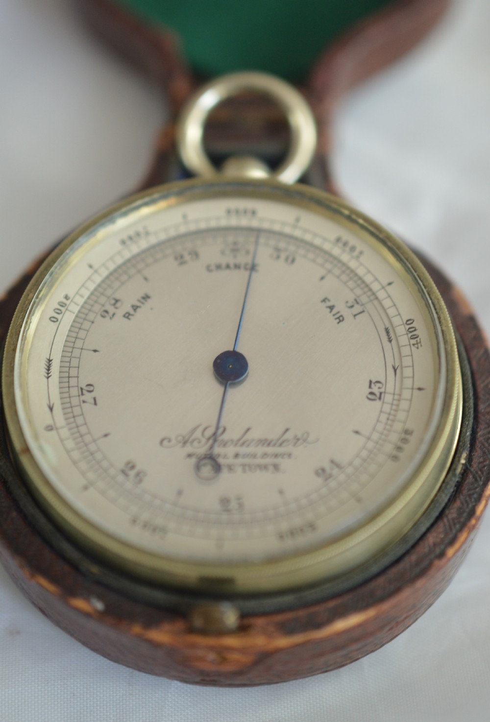 Cape Town Travelling Pocket Barometer View V
