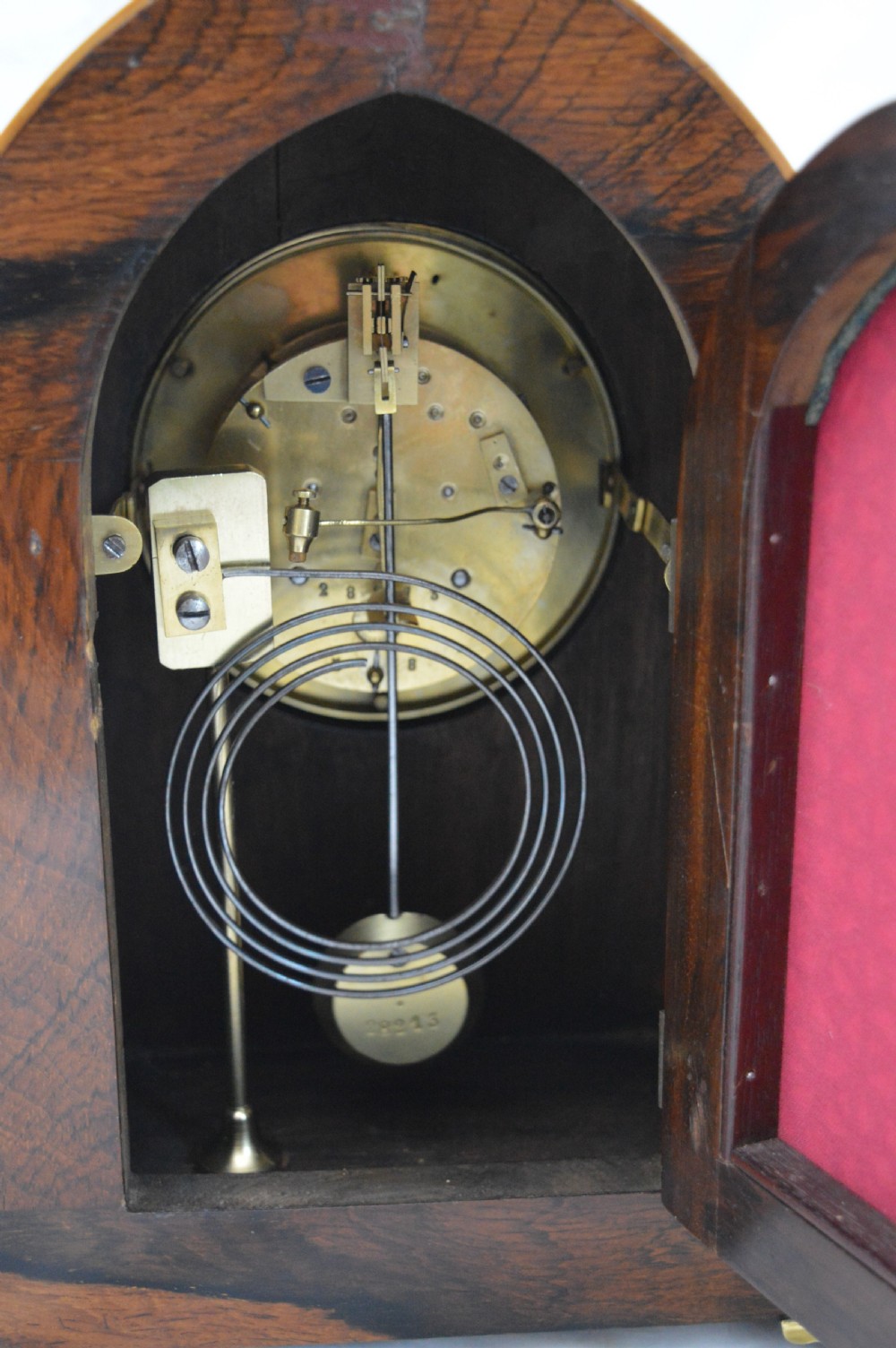 Edwardian Rosewood Mantel Clock View II