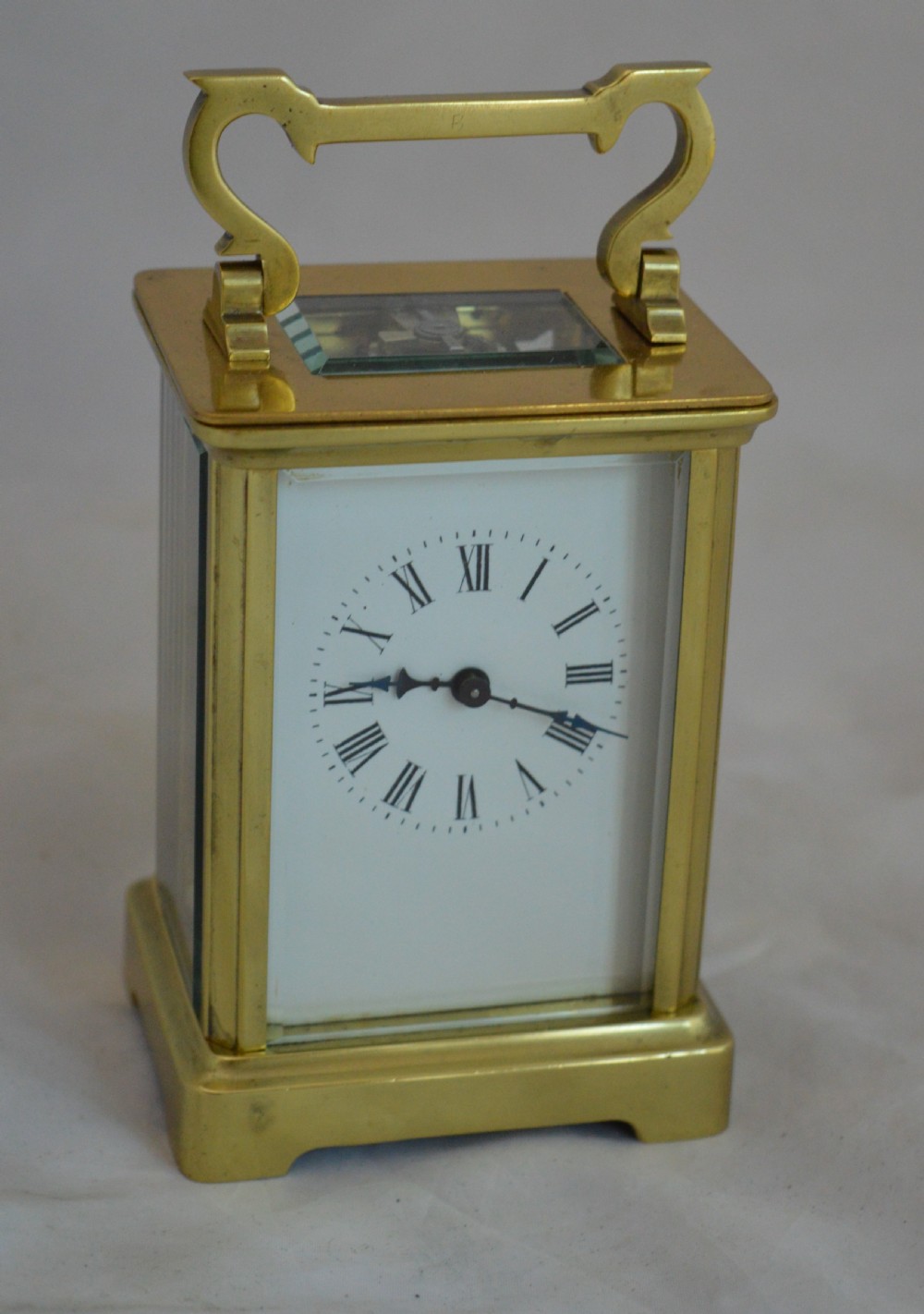 A French Brass Cased Carriage Clock