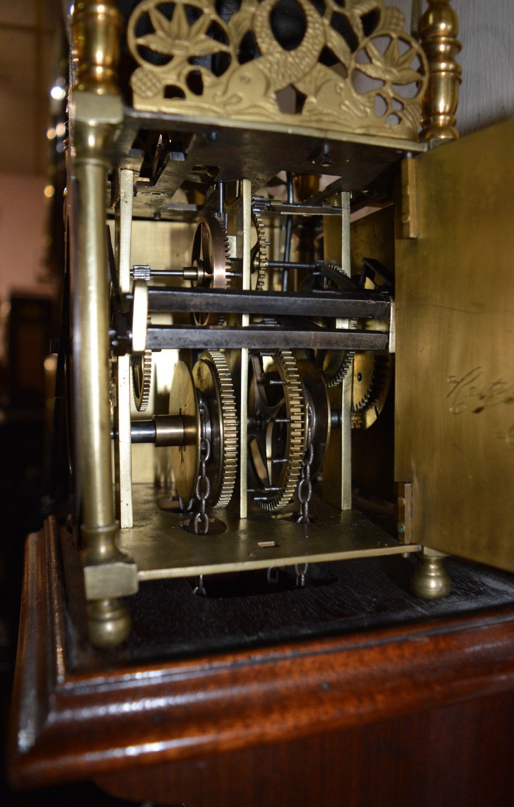 18th Century and Later English Lantern Clock View VI
