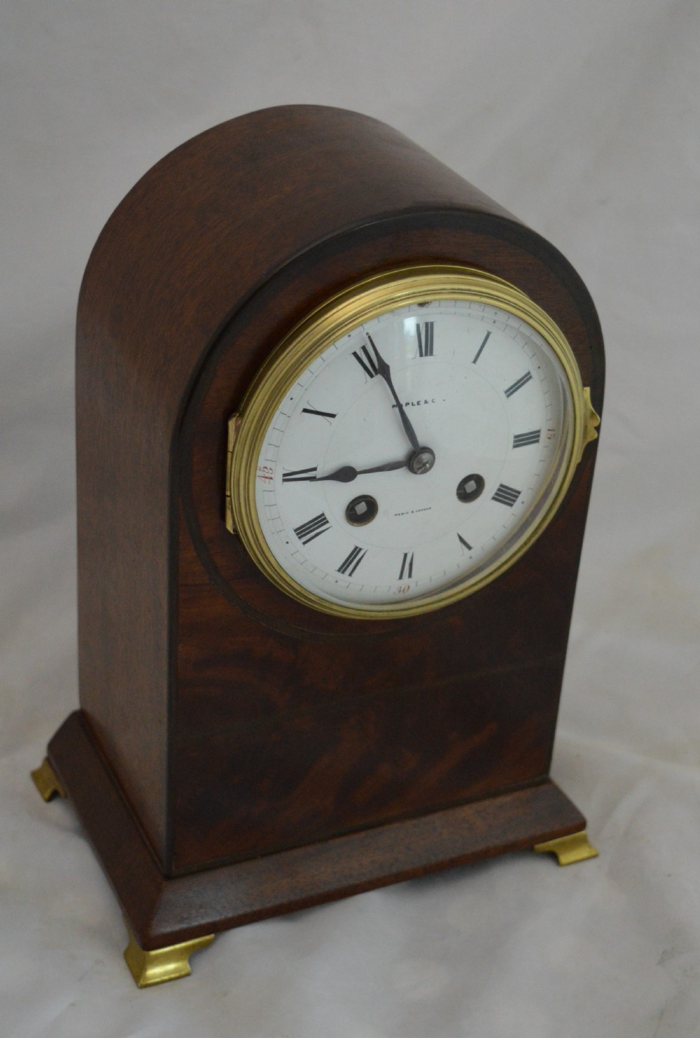 Maple & Co London Edwardian Mantel Clock View IV